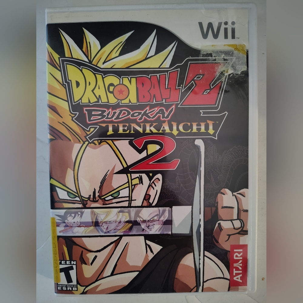 Dragon Ball Z: Budokai Tenkaichi 2 (Nintendo Wii, 2006) COMPLETE